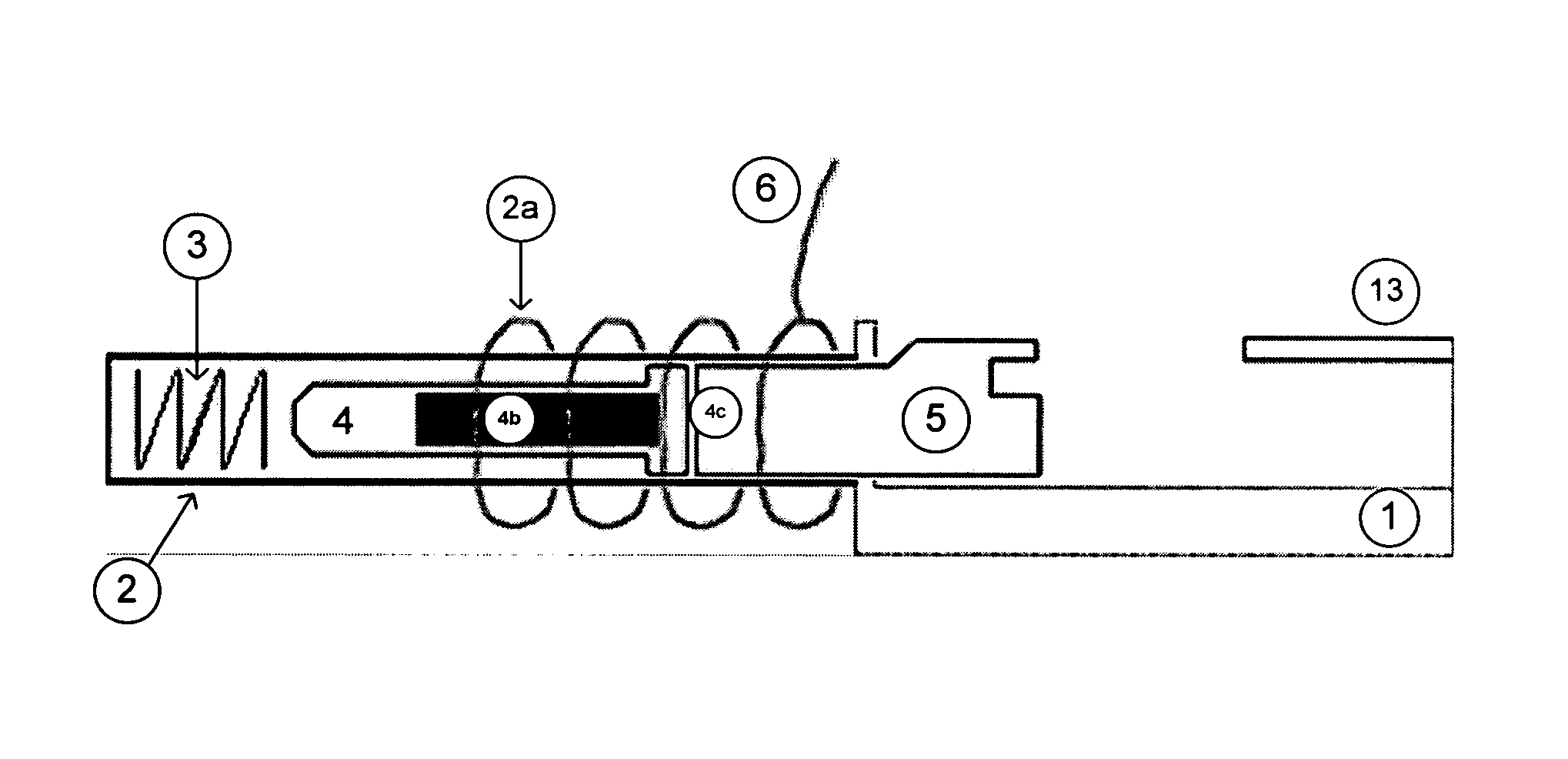 Back-up electric power generator for electronic components attached to automatic firearms