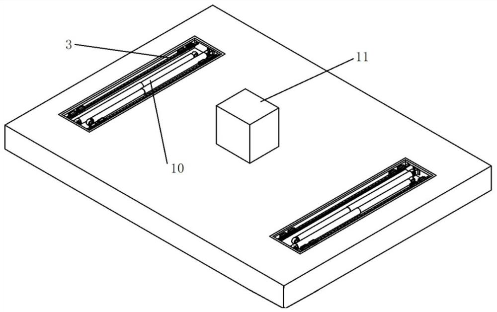 Straddle type monorail vehicle body supporting structure and vehicle lifting method thereof