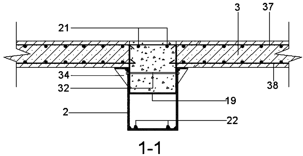 High-assembling-rate steel tube concrete frame structure system and connecting method