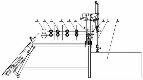 Packaging bag sorting device