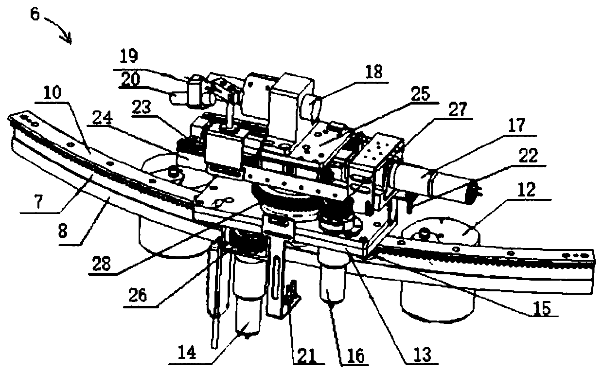 Sealing ring cutting device and cutting method thereof