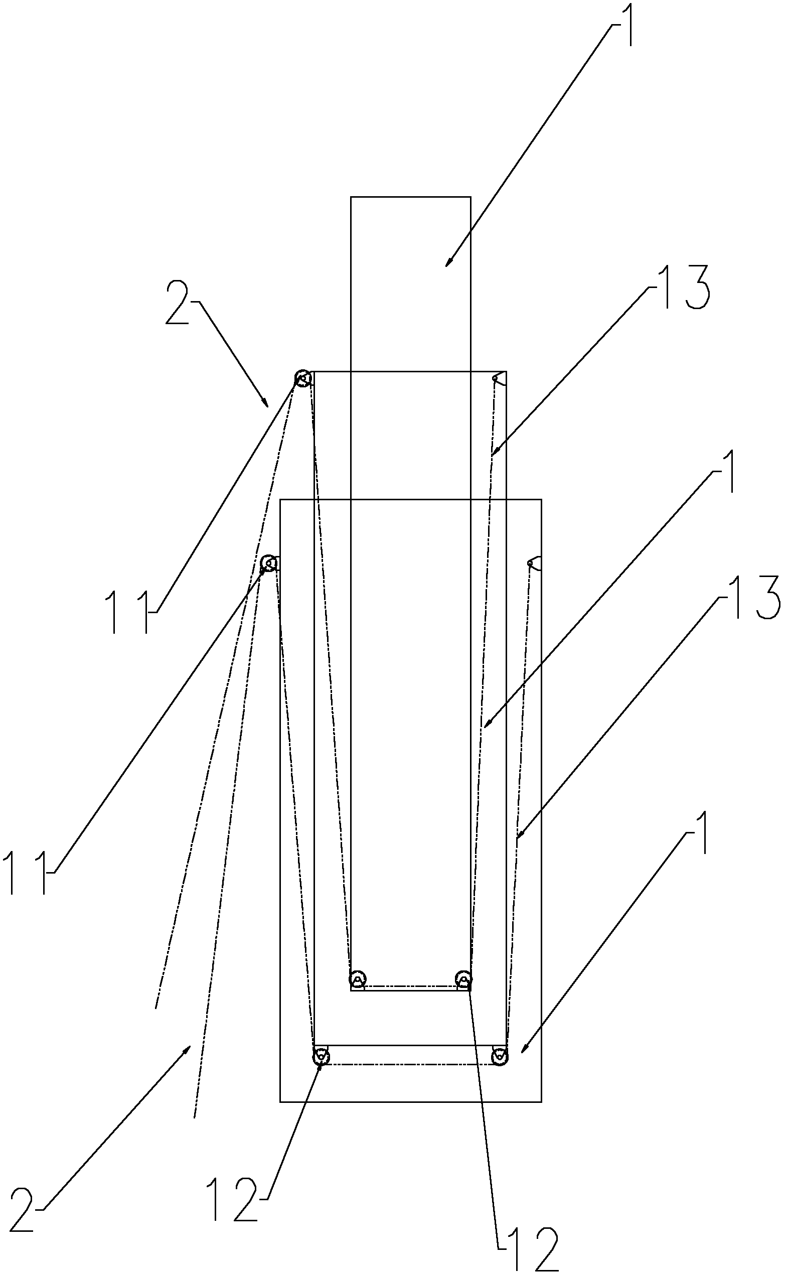 Telescopic truss arm and engineering machinery