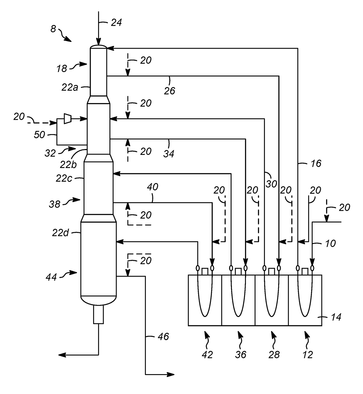 Catalytic reforming processes