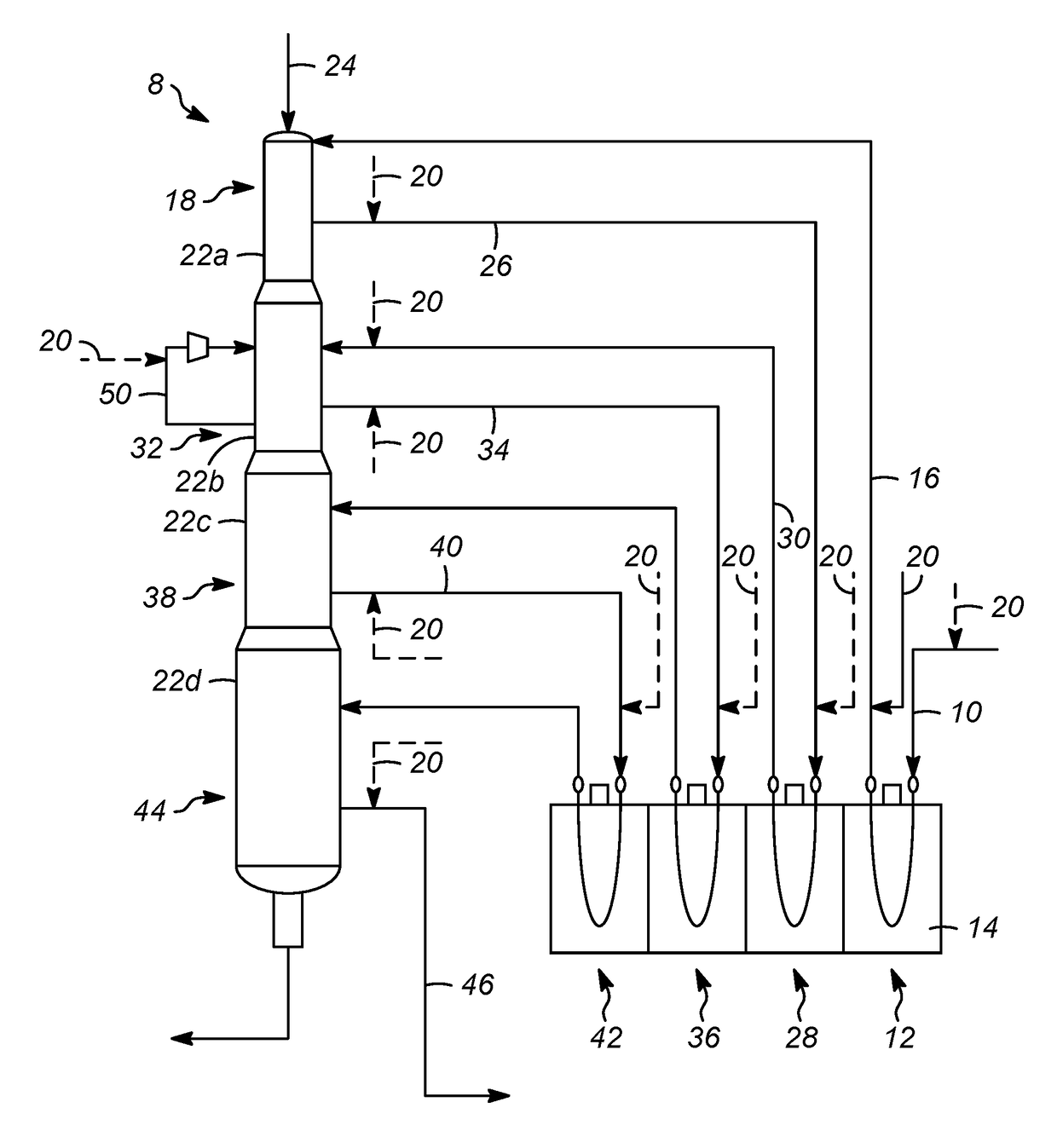 Catalytic reforming processes