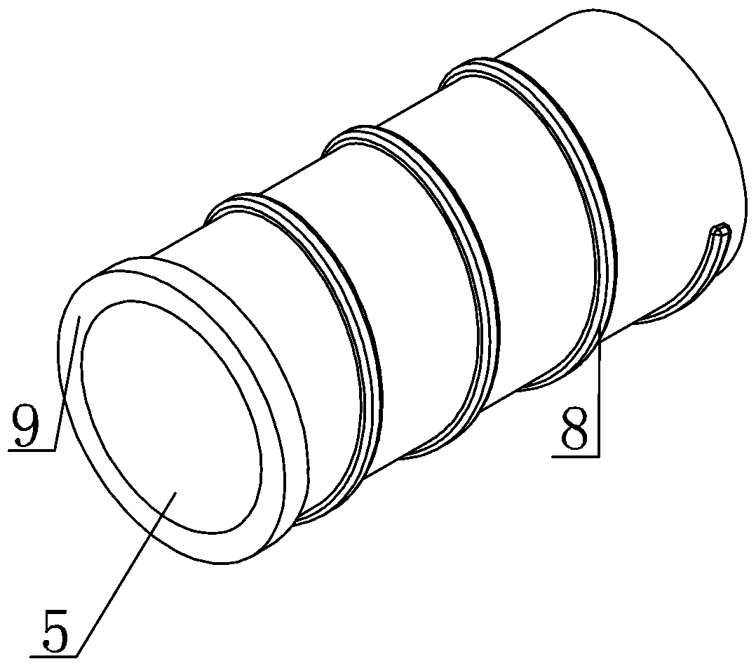 An anchoring agent leak-proof orientation method