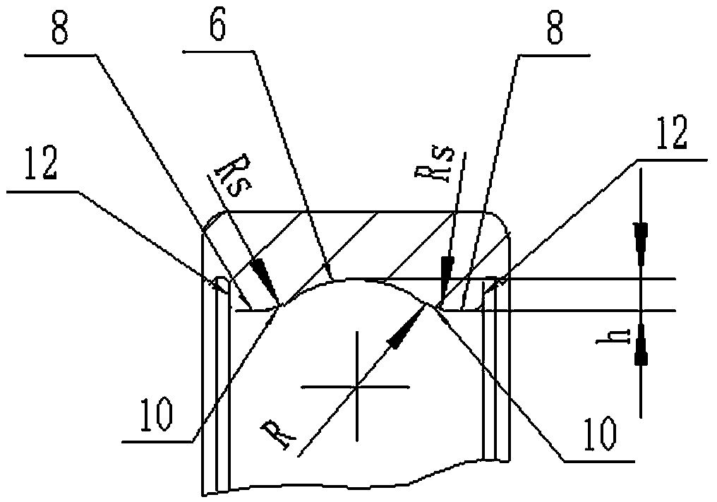 A high-speed deep groove ball bearing