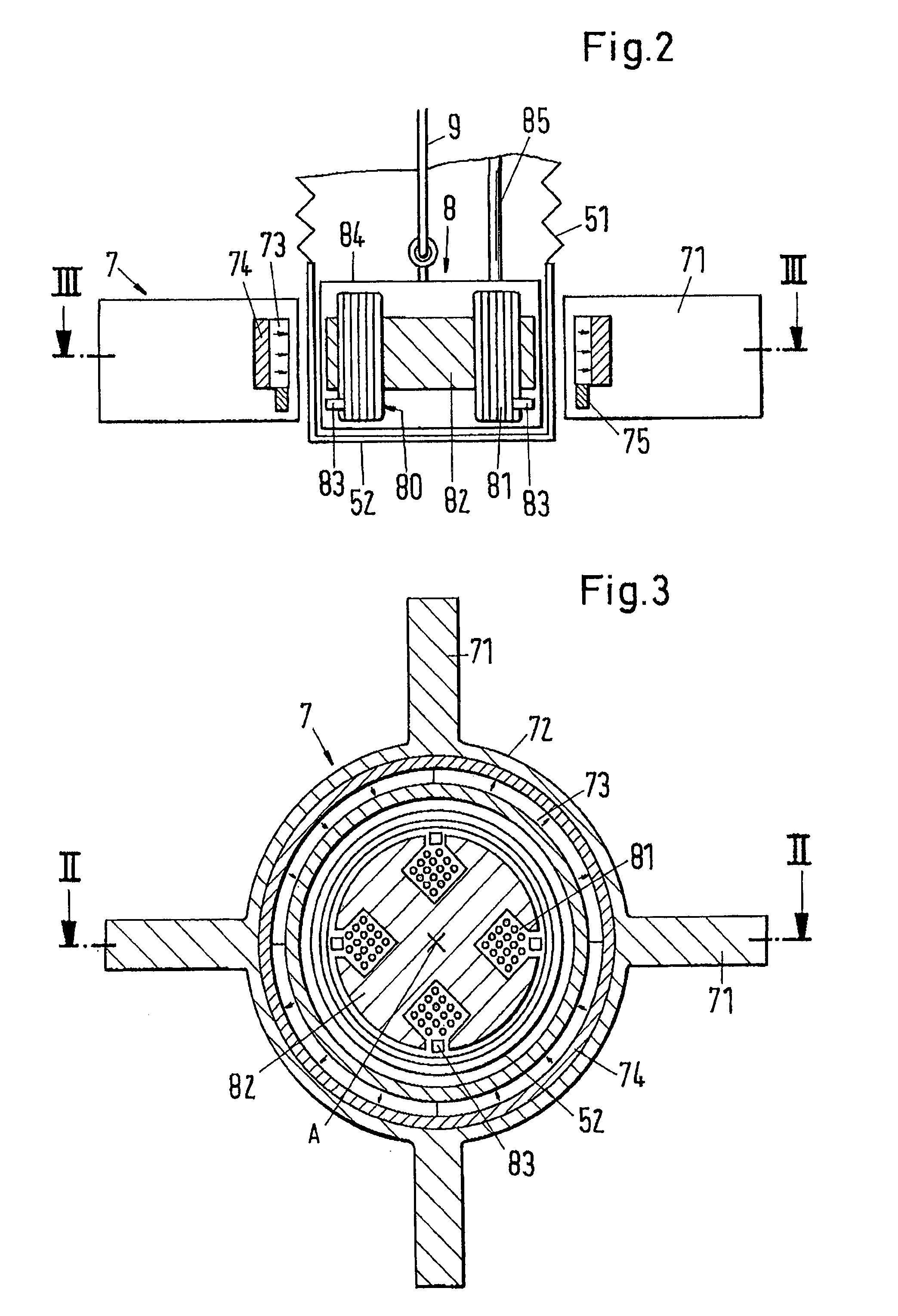 Mixing apparatus and container for such