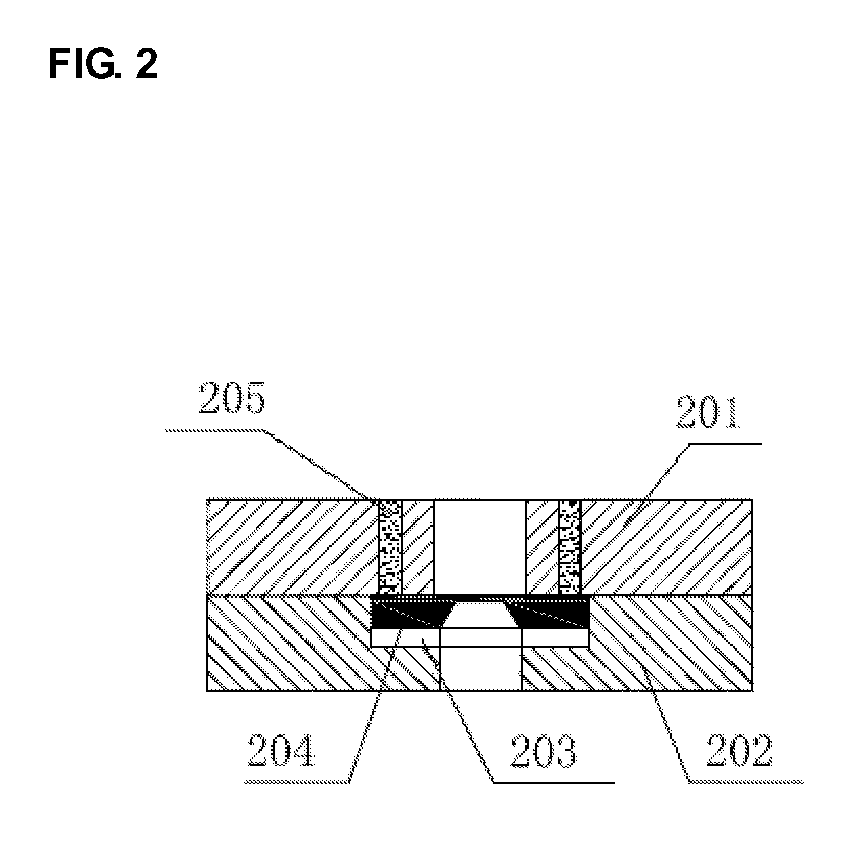 Encapsulation structure for silicon pressure sensor