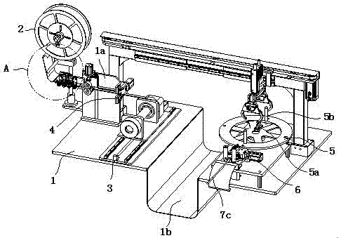 Double-station automatic winding machine