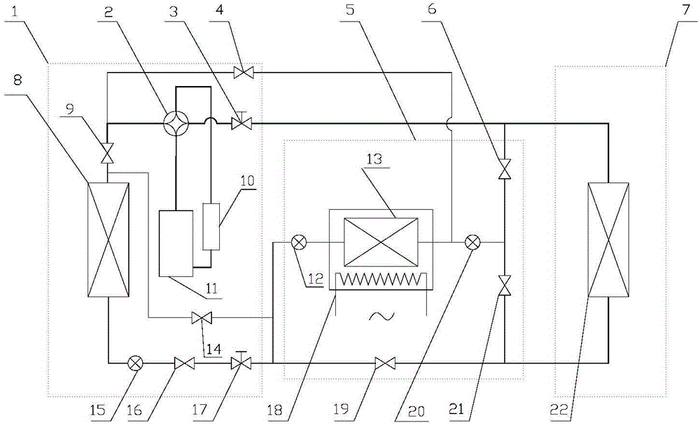 Energy storage-type air conditioning system