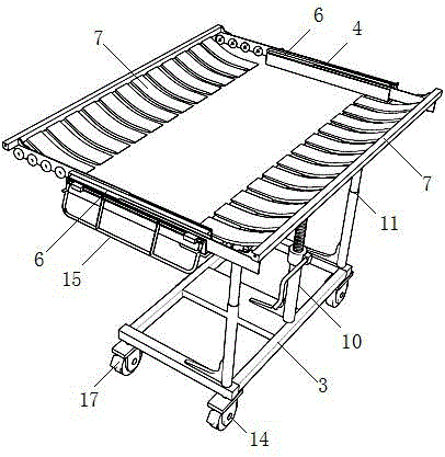 Internal medicine clinical surgery cart