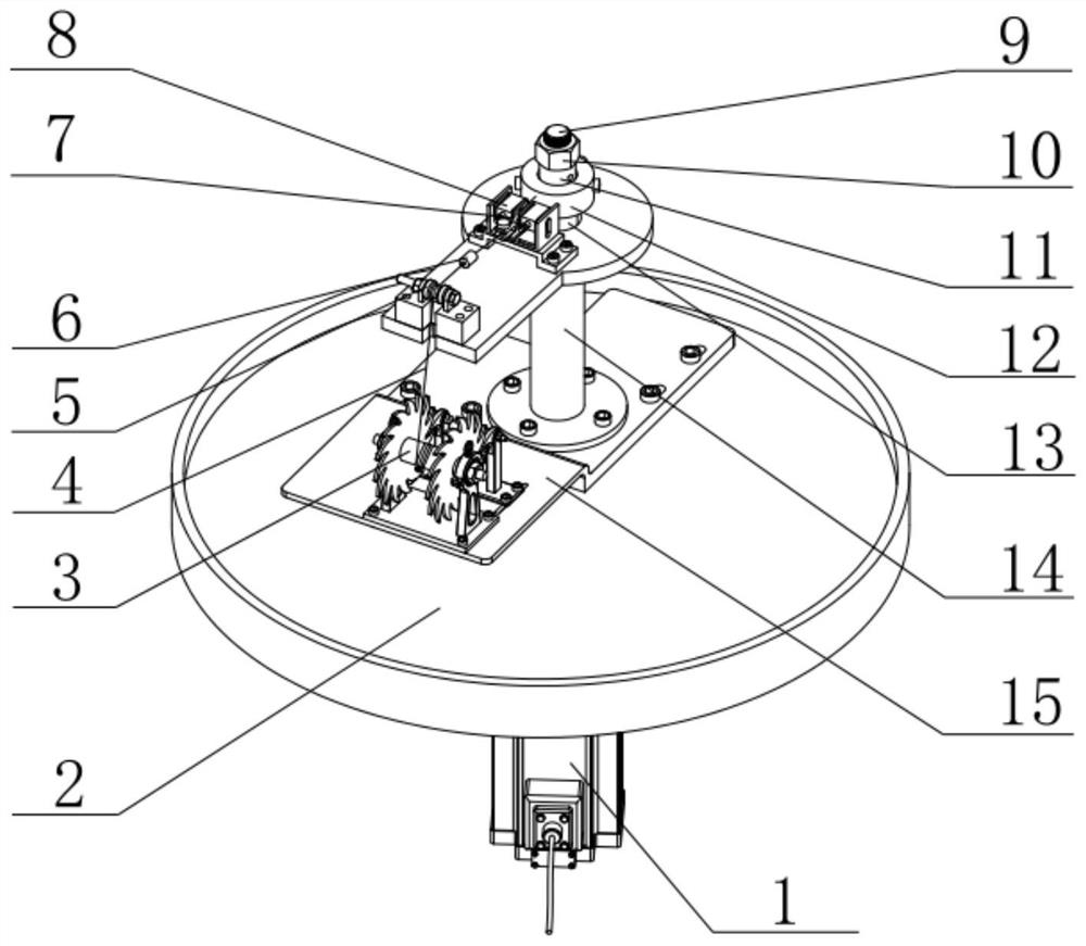 Frictional wear life testing machine for self-lubricating joint bearing