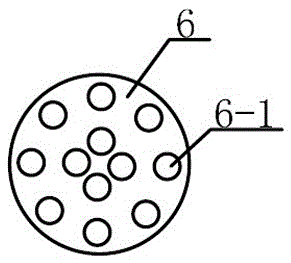 A pipe network type feces and organic sewage garbage treatment device