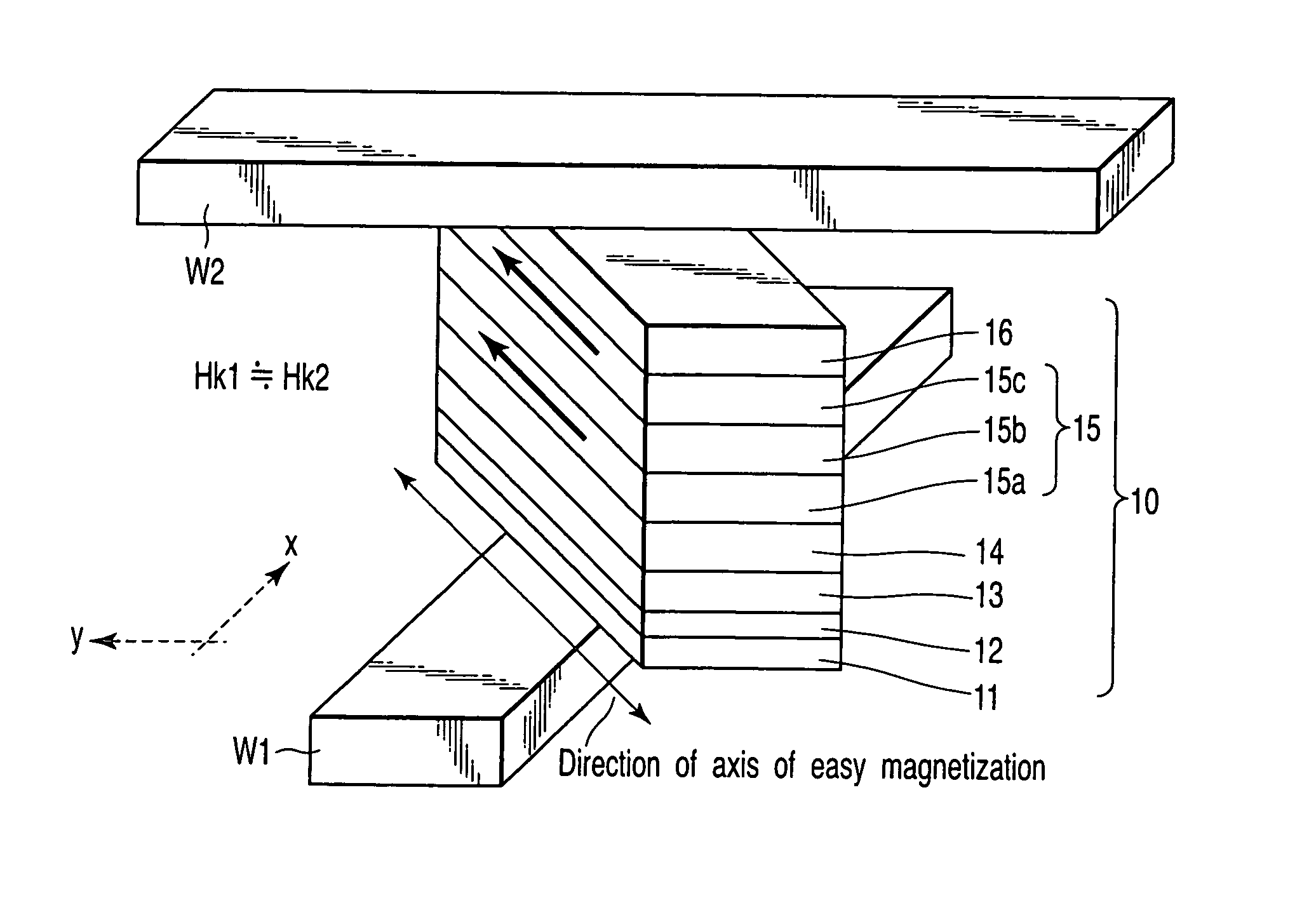 Magnetic memory device and write method of magnetic memory device