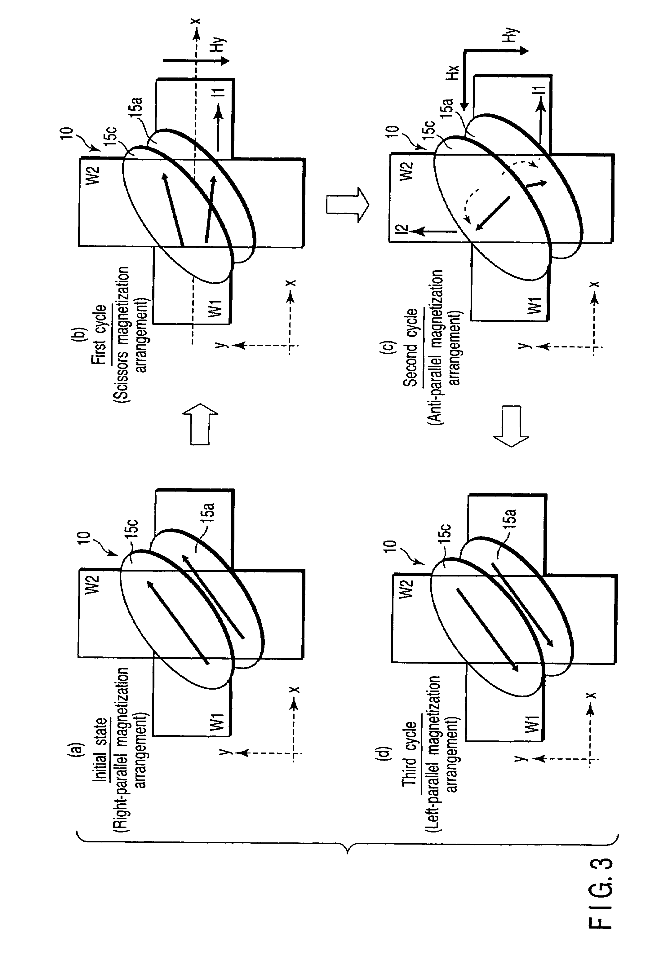 Magnetic memory device and write method of magnetic memory device