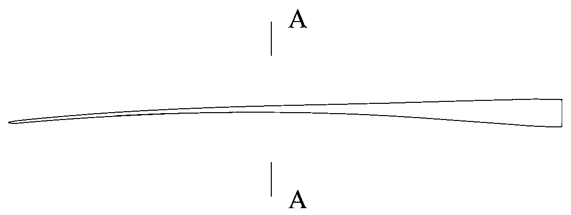 Main bearing beam for large wind power blades, hybrid spar composite wind power blades and preparation method thereof