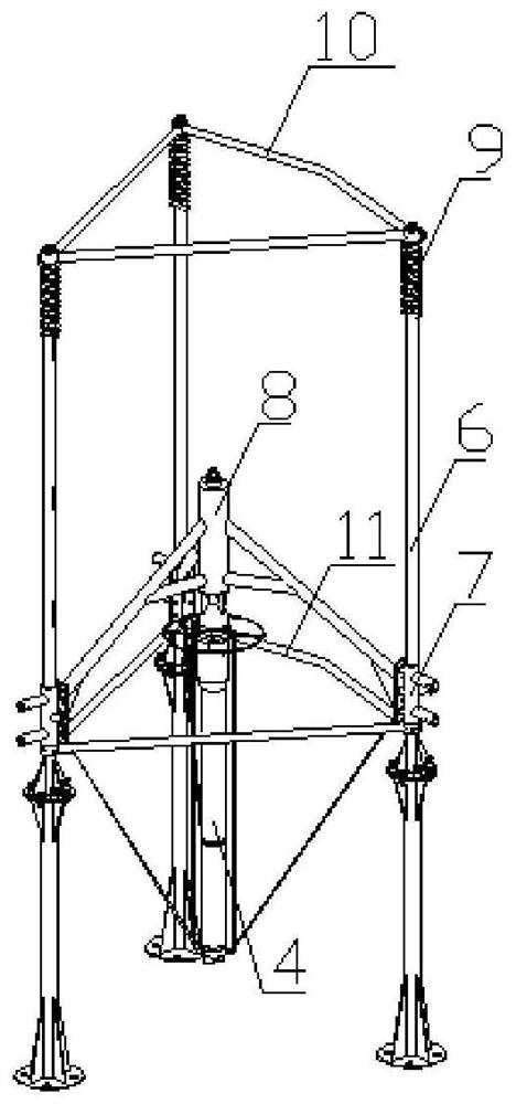 Multi-nozzle rocket dynamic jet test system