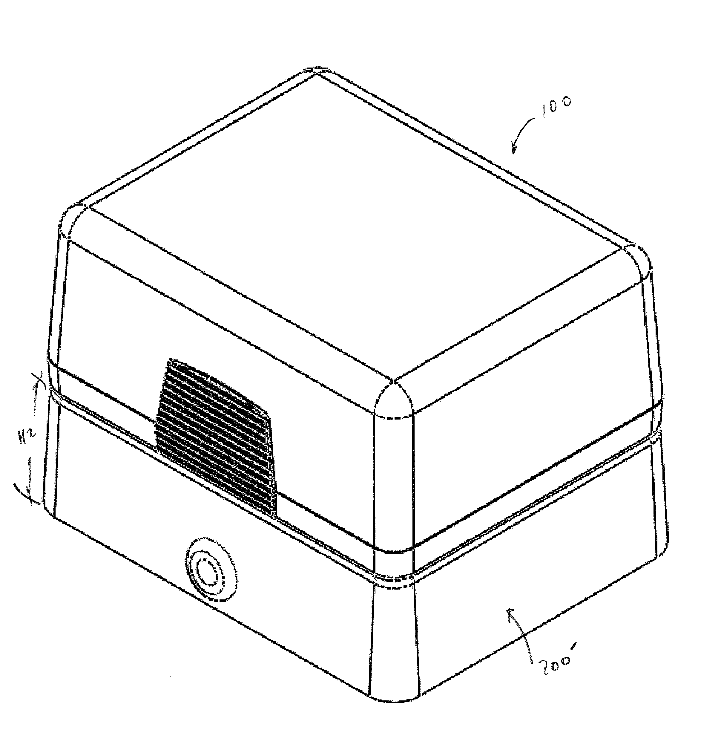 Field replaceable power supply cartridge