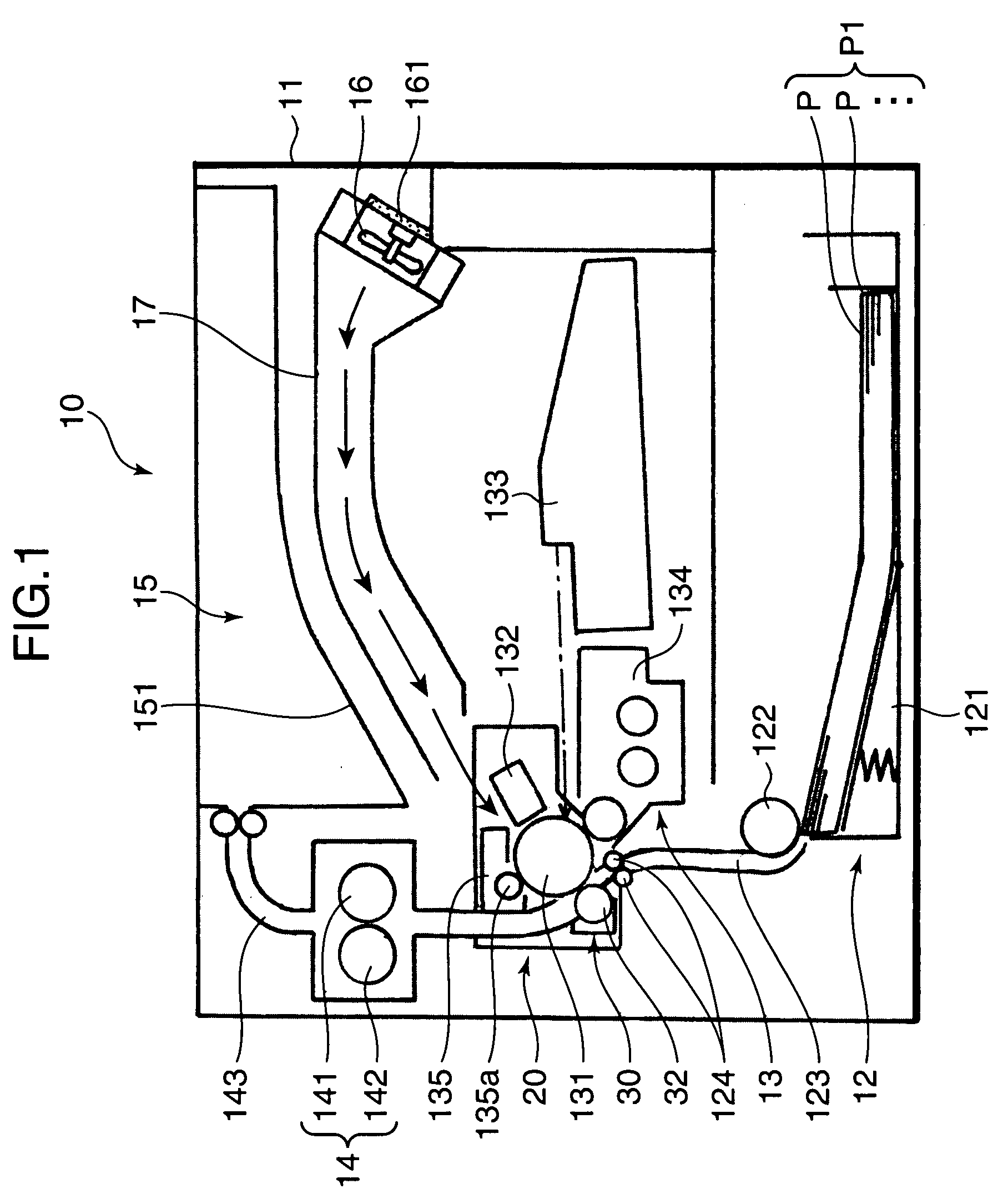 Image forming apparatus with static charge eliminator for discharging an electric charge on a transfer sheet