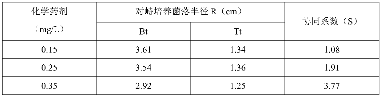 Trichothecium roseum and veratridine combined bio-control agent, and application thereof in control of Bipolaris maydis