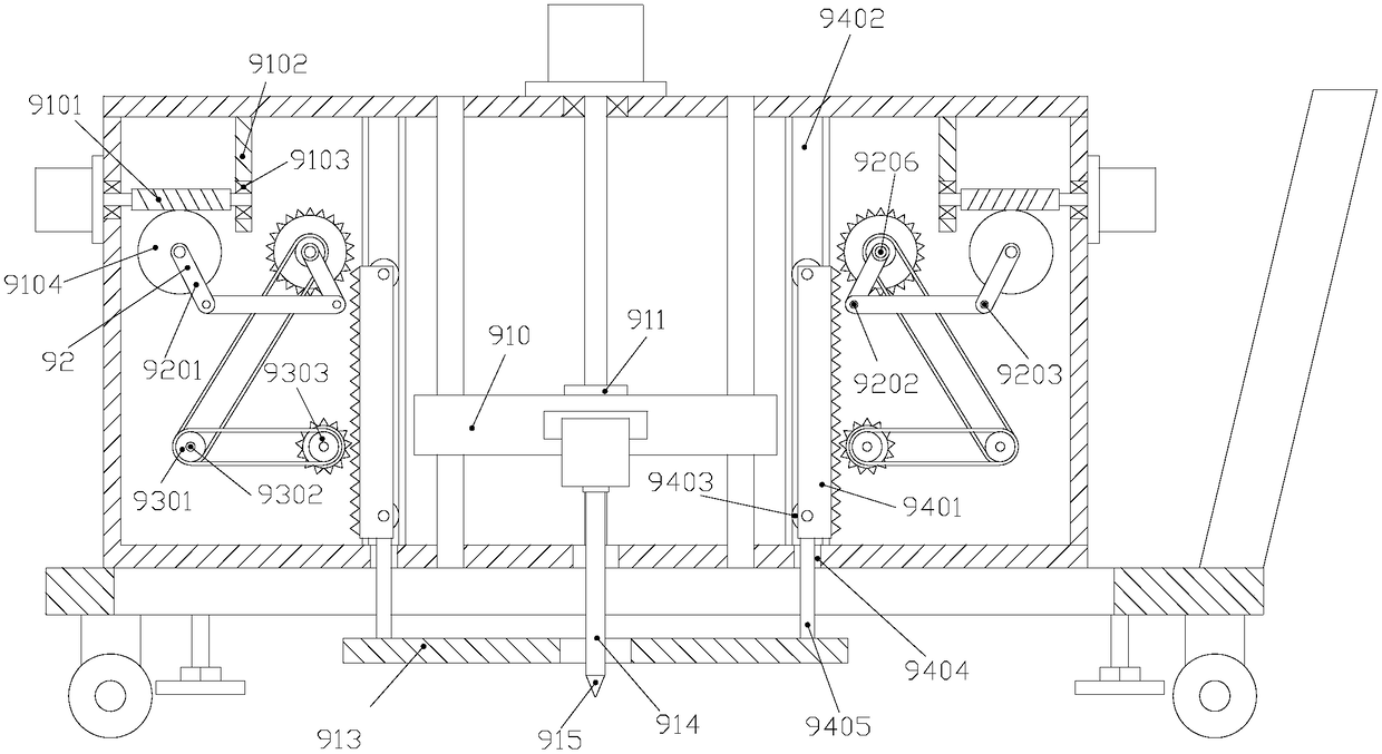 Novel traffic engineering road drilling machine