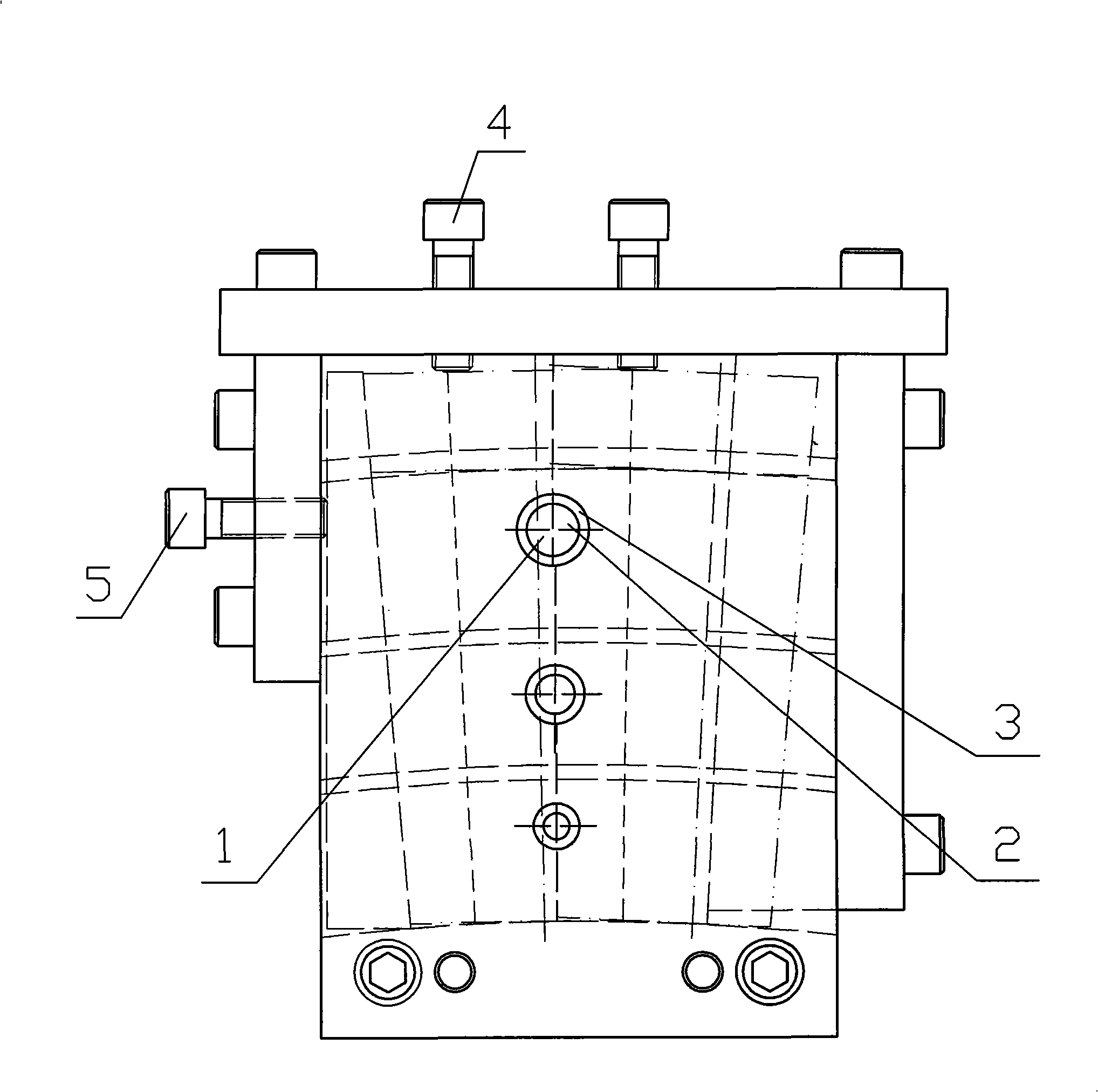 Processing technology of steam turbine seven-fork blade root pin holes and special fixture