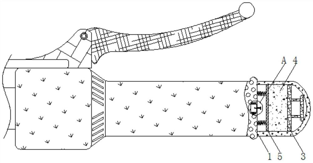 Electric vehicle tilting prevention device based on electromagnetic induction principle