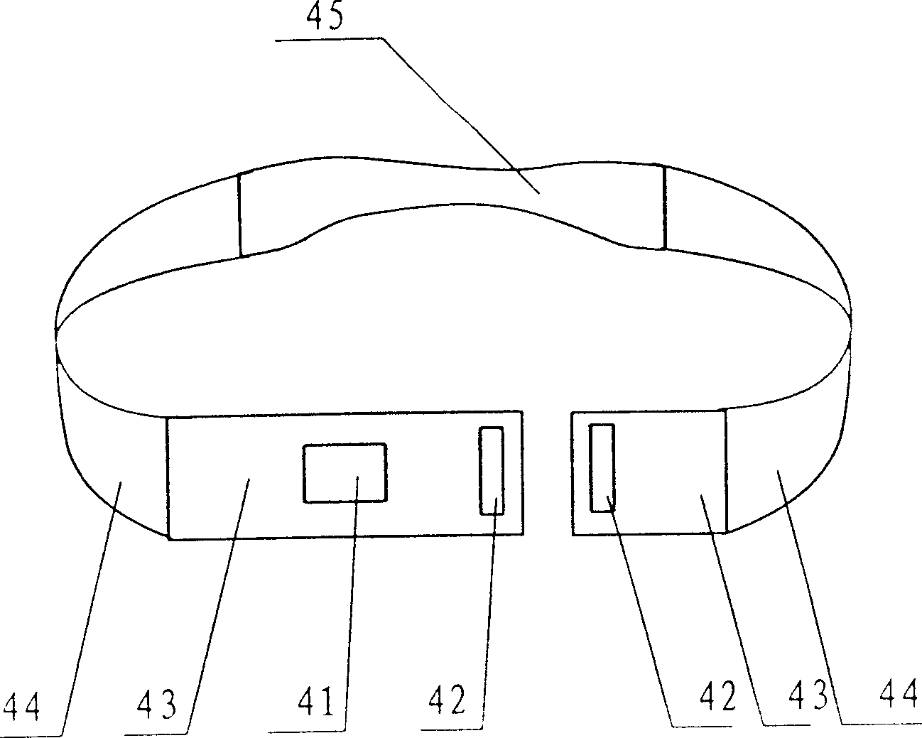 Integrated dynamic physiological parameter detecting and recording method and apparatus