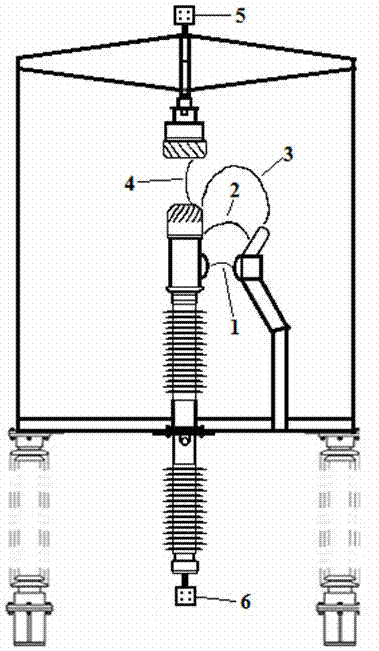 Self-triggering voltage setting method of spark gap of 500kV series compensation system