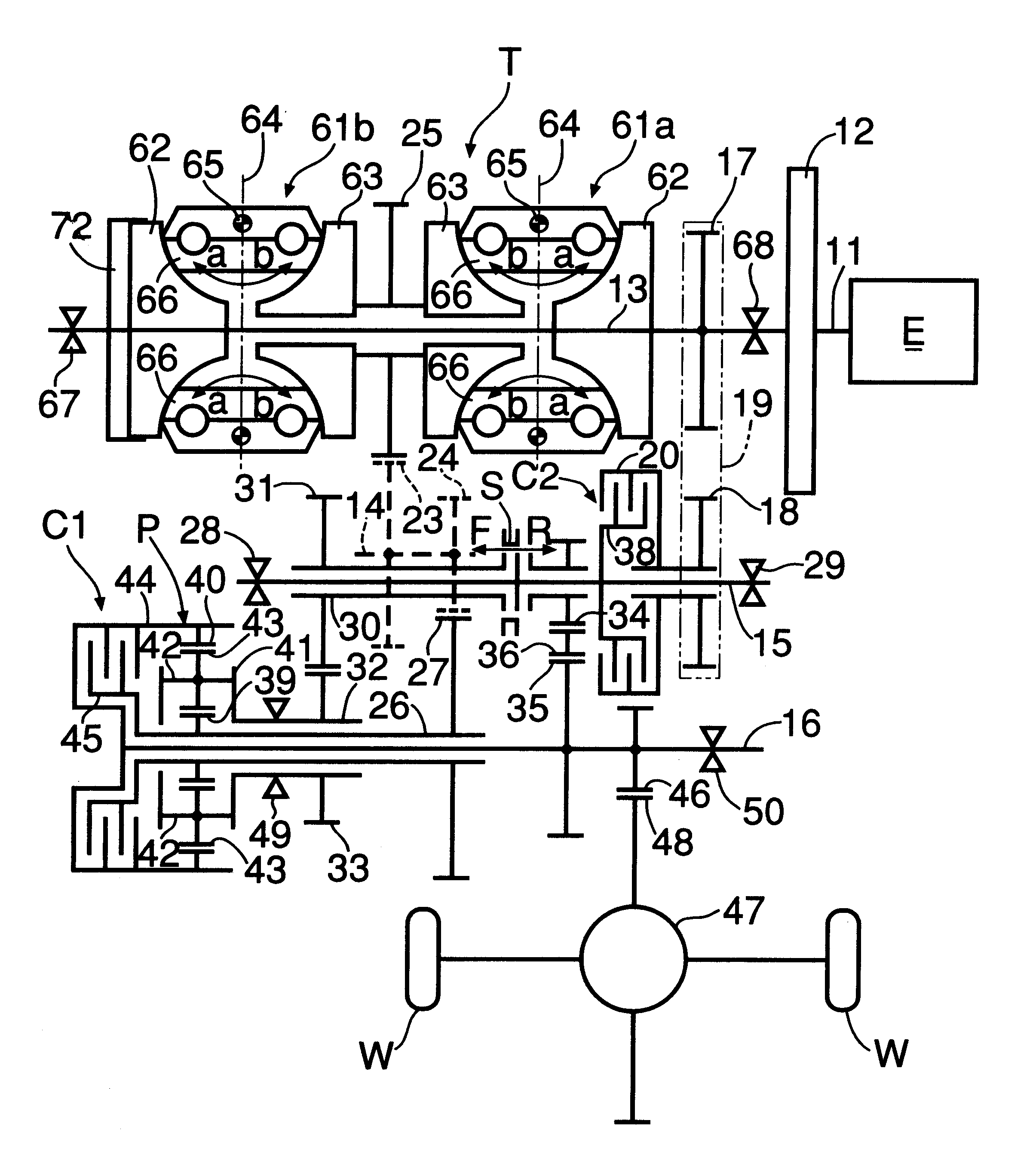 Clutch control system in continuously variable transmission system for vehicle