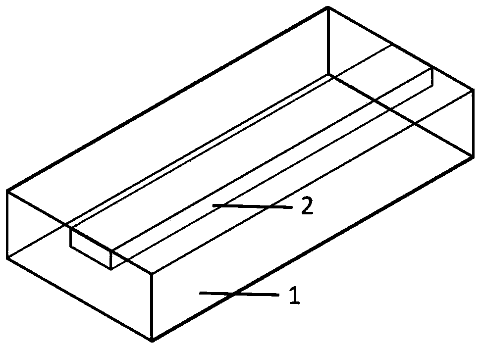 Lithium niobate optical waveguide device and preparation method thereof