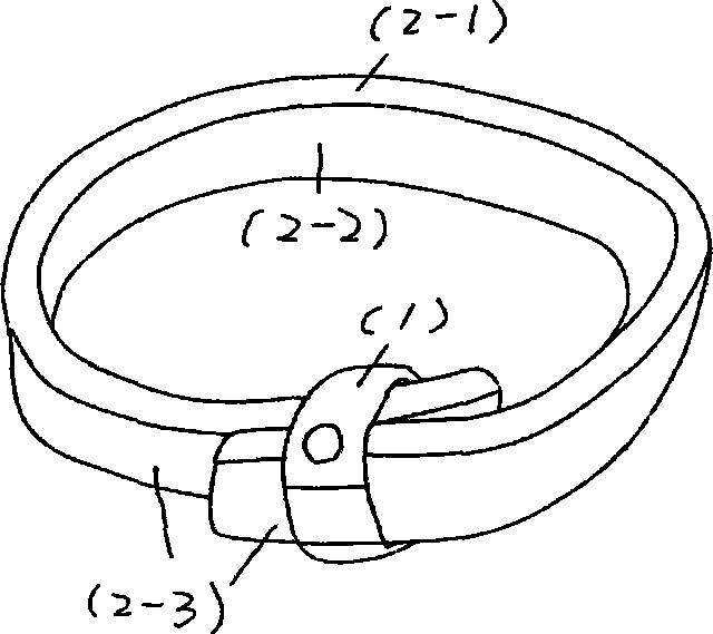 Patella fracture fixing device