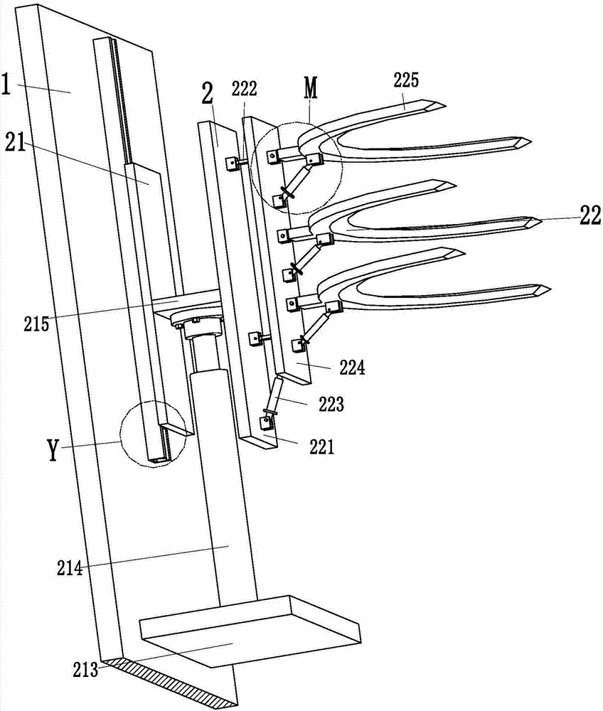 Special garden equipment for automatically trimming and transplanting trees in construction of green city