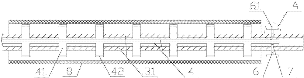 Efficient paper product cutting device