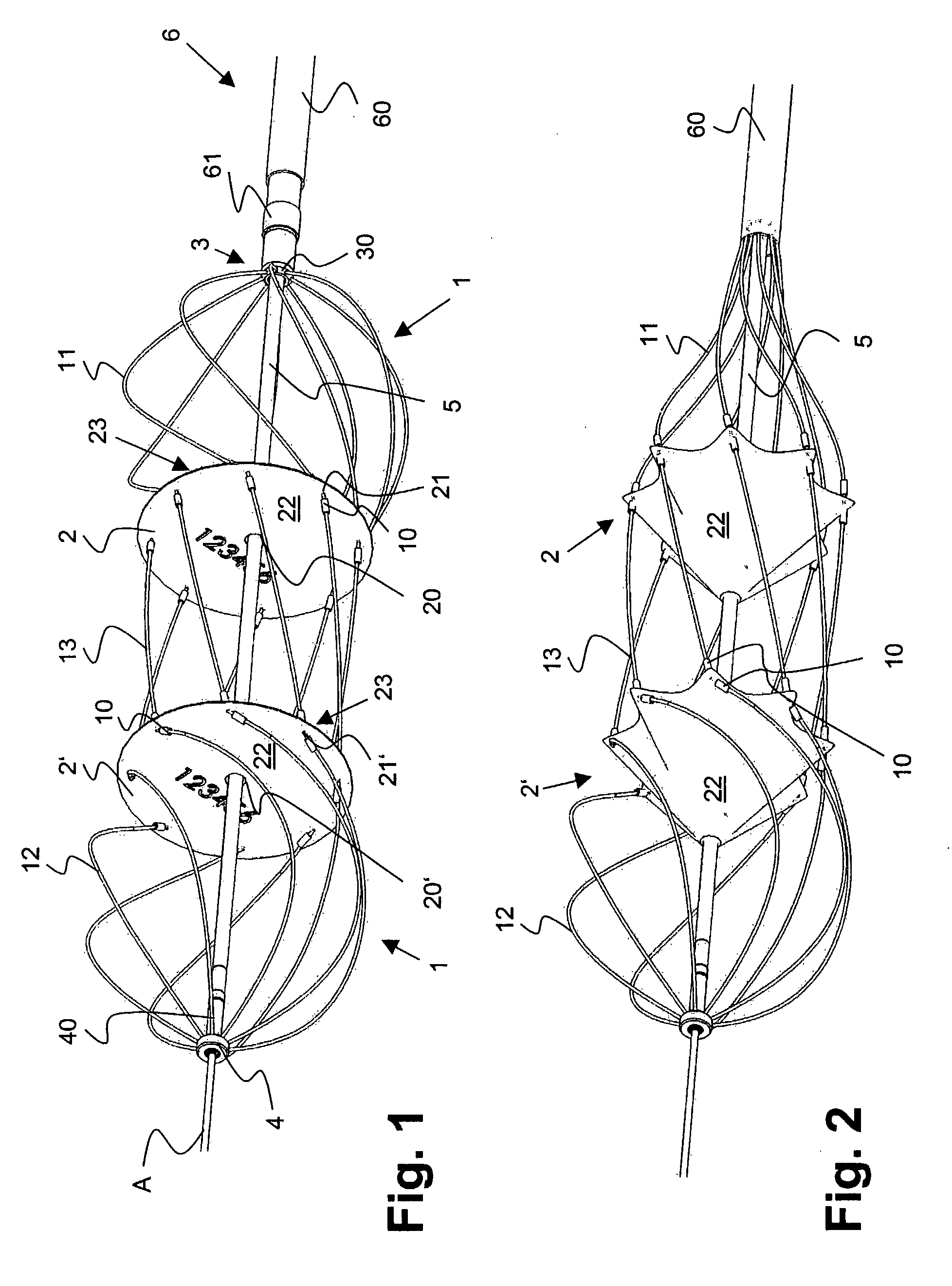 Implant For Occluding a Body Passage