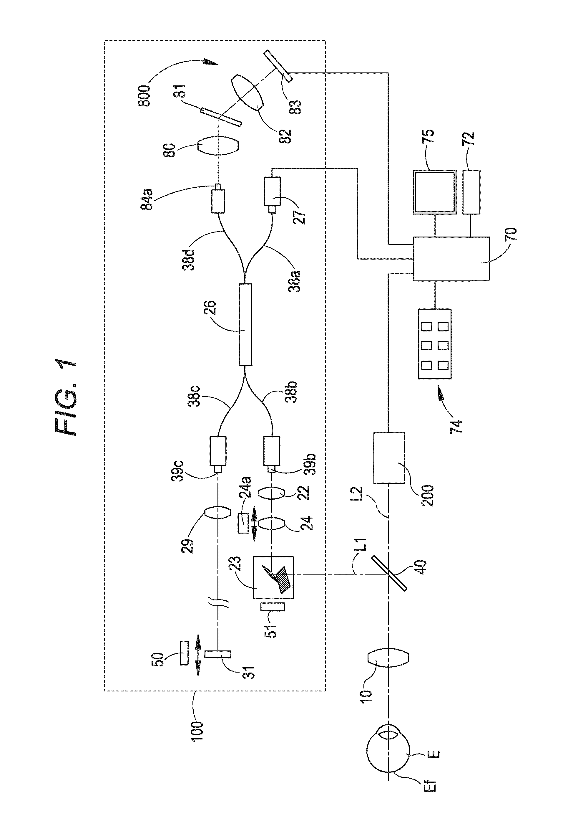 Apparatus and method for generating two-dimensional image of object using optical coherence tomography (OCT) optical system