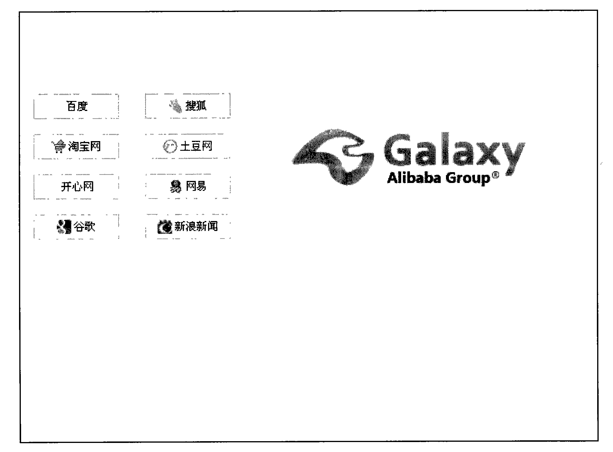 Method and device for generating Internet navigation page