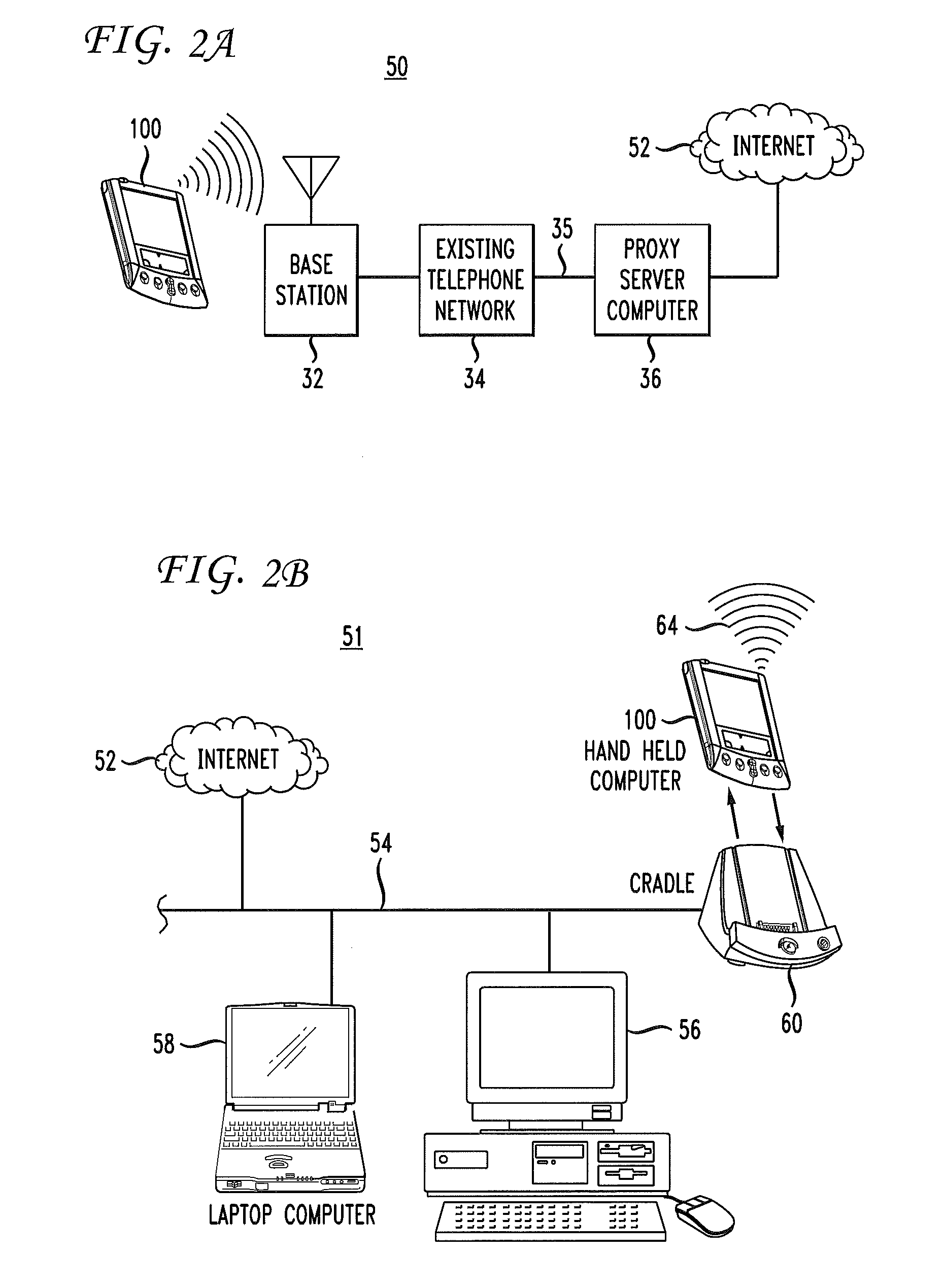 Information exchange between a handheld device and another computer system using an exchange manager and uniform resource locator (URL) strings