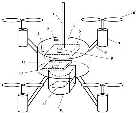 Remote control nuclear phase indicator