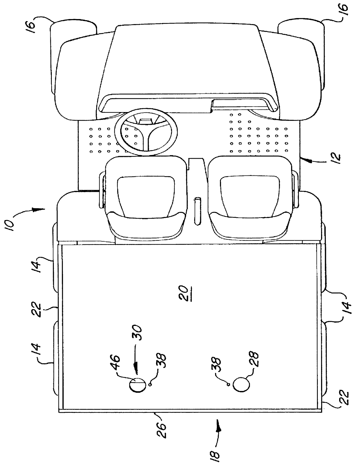 Sling load portal for cargo box