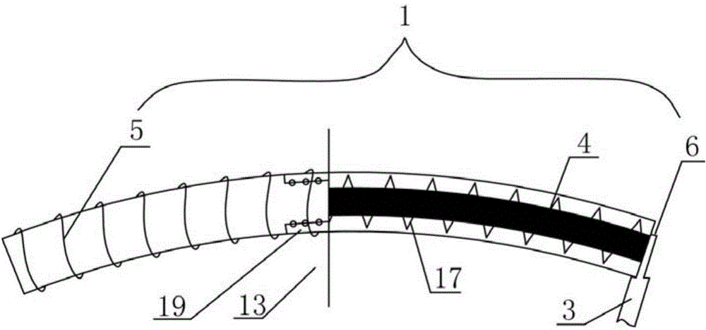 Ship wave power generation stabilizing unit and wave power generation system