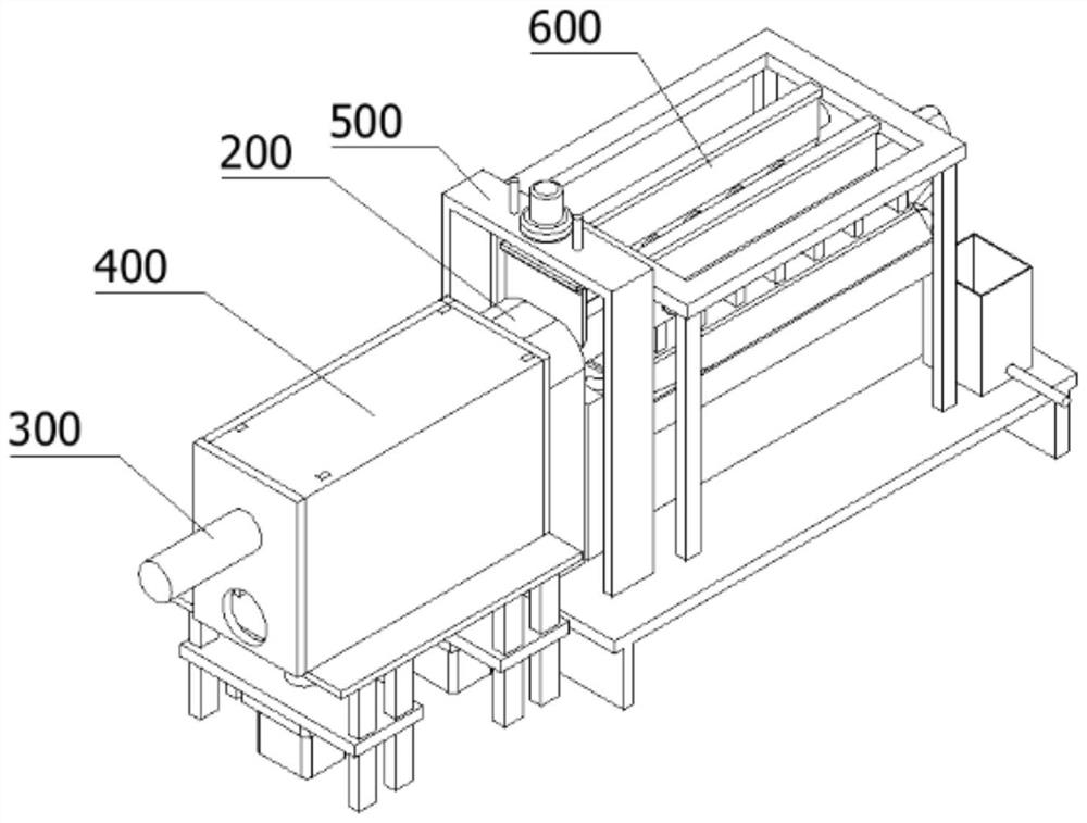 Multi-cavity profile forming equipment and forming method thereof