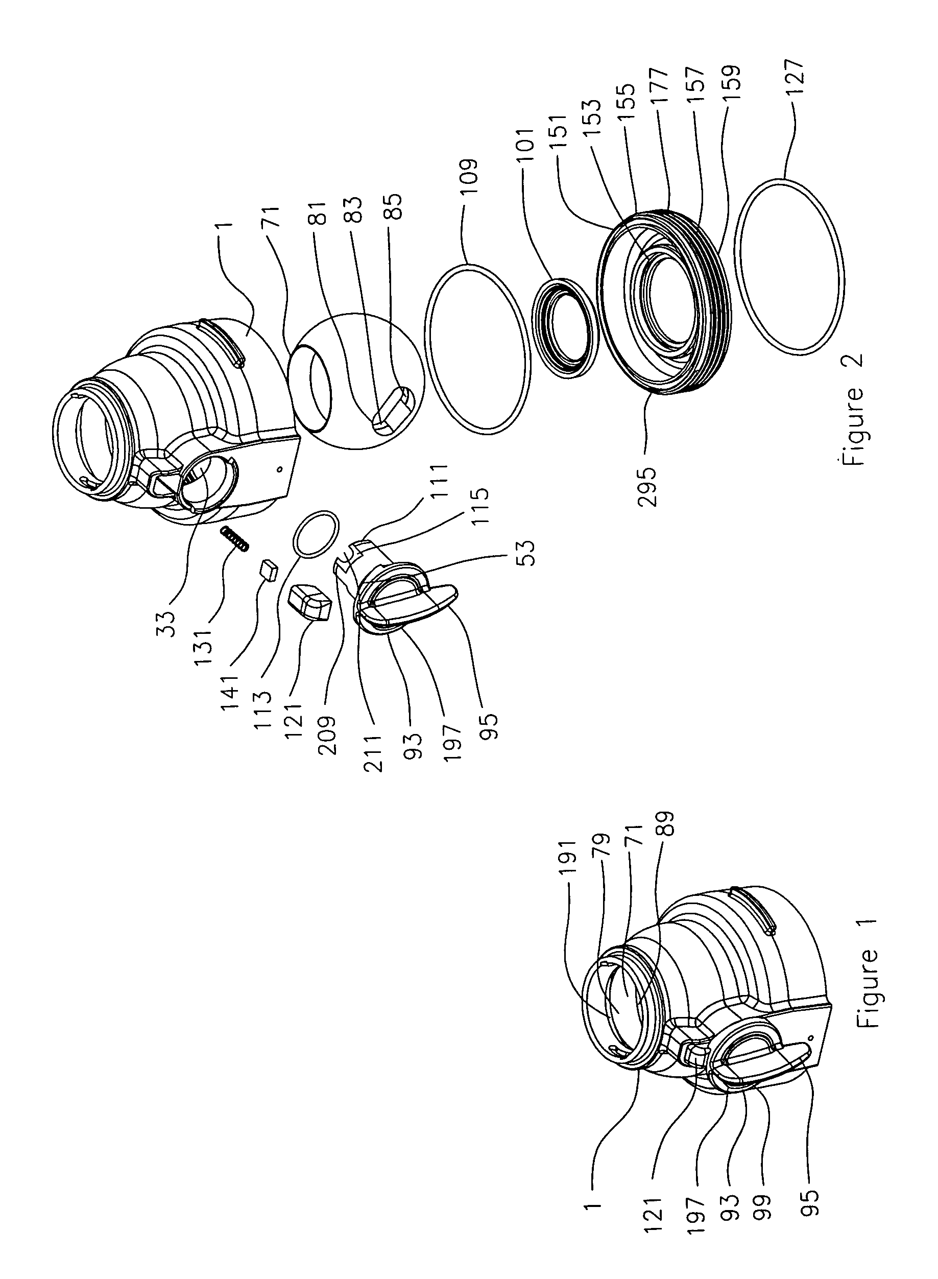 Medical waste disposal system assembly