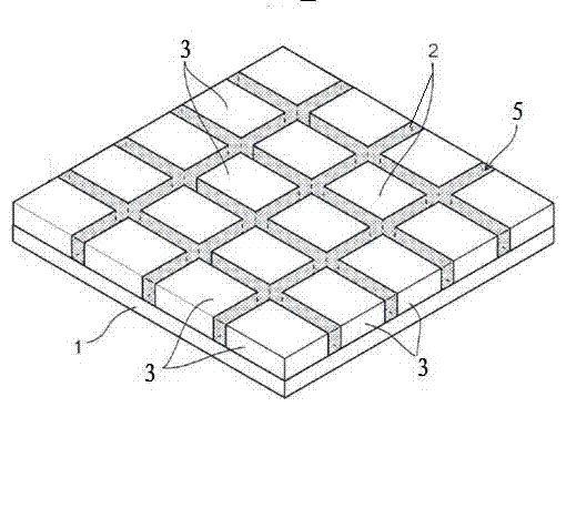 Water permeable paving plate and construction method thereof