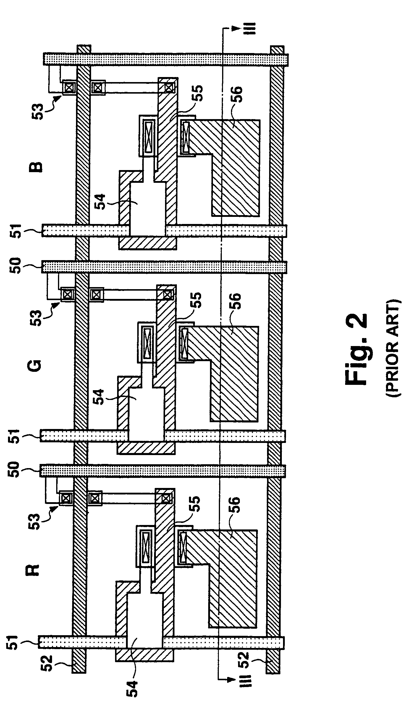 Color electroluminescence display device