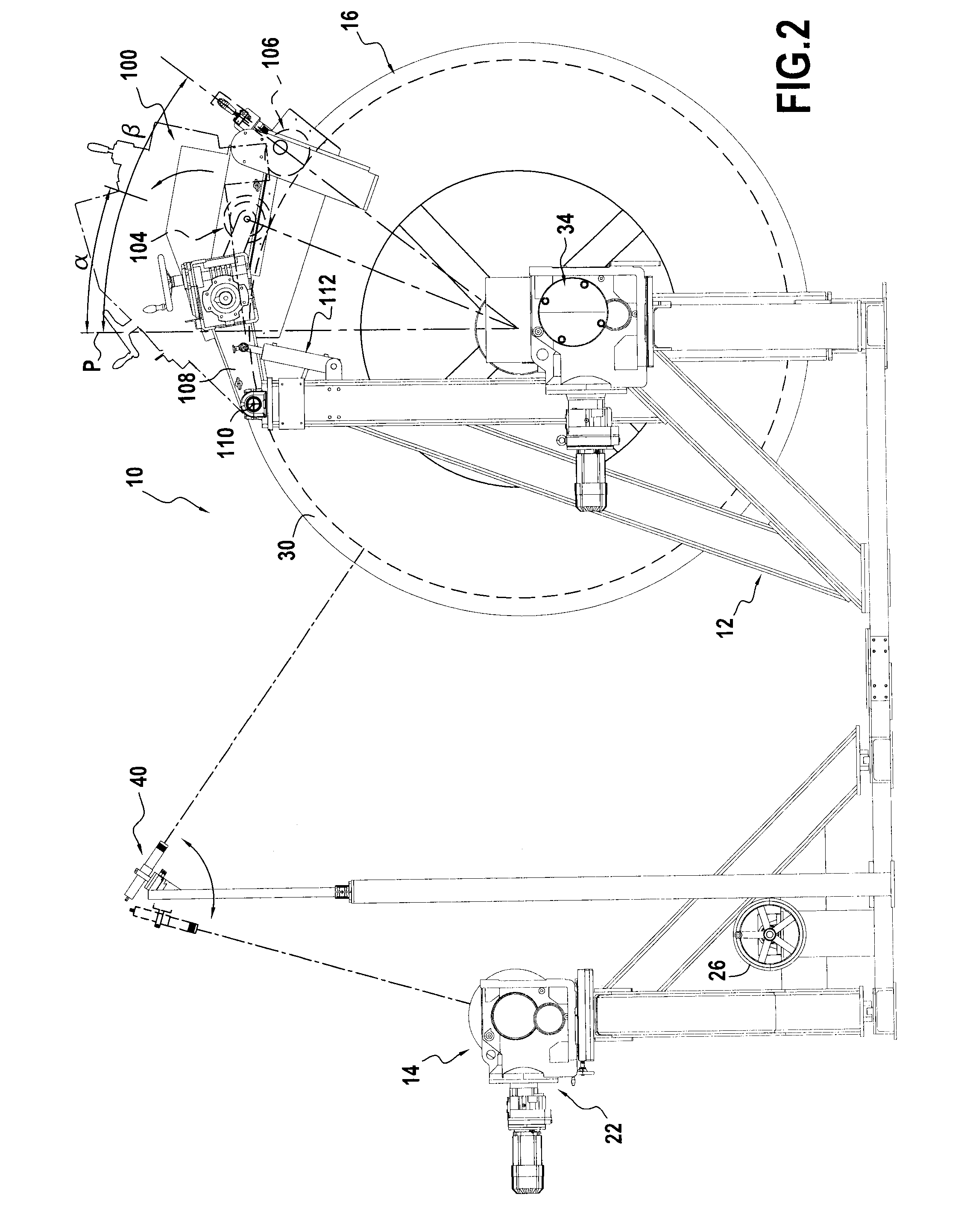 Compacting device for a machine for winding a fibrous texture onto an impregnation mandrel