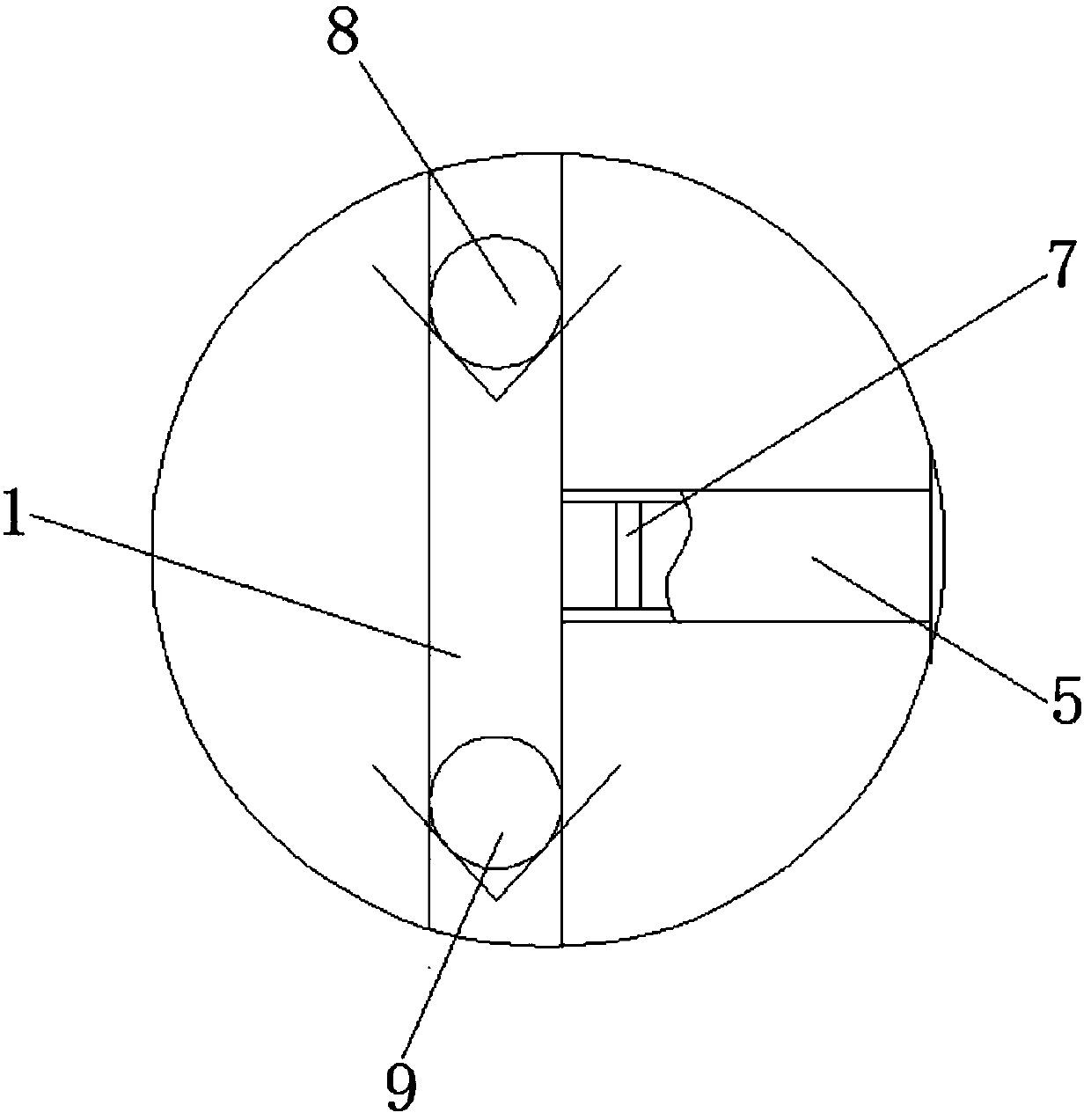 Medicine applying device for throat