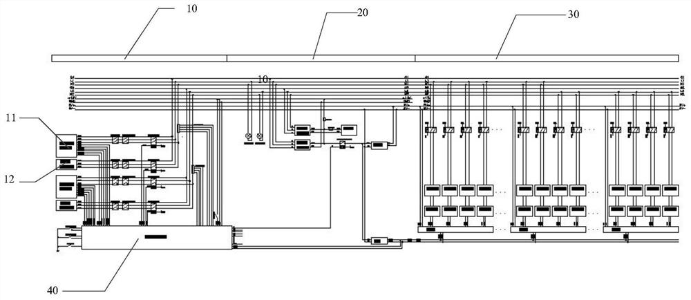 Movable intelligent charging cabinet and control system thereof