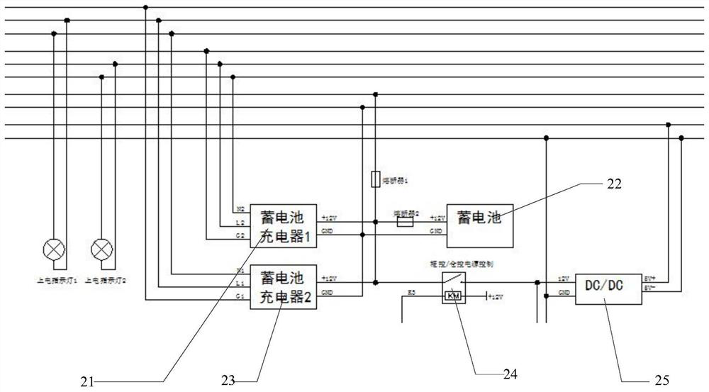 Movable intelligent charging cabinet and control system thereof