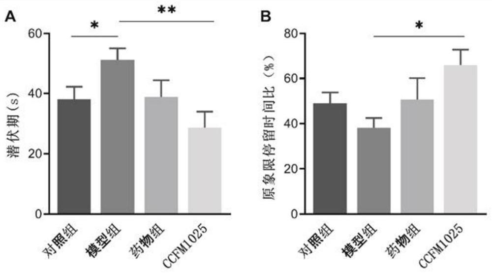 Application of bifidobacterium breve CCFM1025 in relieving Alzheimer's disease